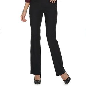 Women’s Apt. 9 Black Pull On Dress Pants, Size L